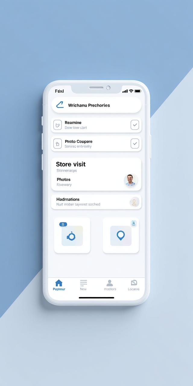 Mobile merchandising app